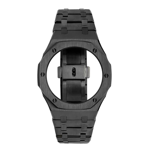 DIY�v���t�F�b�V���i���A�b�v�O���[�h �X�e�����X�X�`�[���P�[�X���u���X���b�g�Z�b�g GA-2100 GA-2110 GA-B2100�wCasiOak�x �݊� ���^���R���o�[�W�����L�b�g