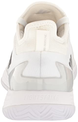 Adidas Mens Adizero Ubersonic 4.1 White/Core Black/Matte Silver 9 #TOP2