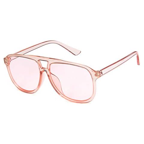 Unisex Sunglasses Fashion Pink Drive Holiday Rectangle Non-Polarized UV400 Cover