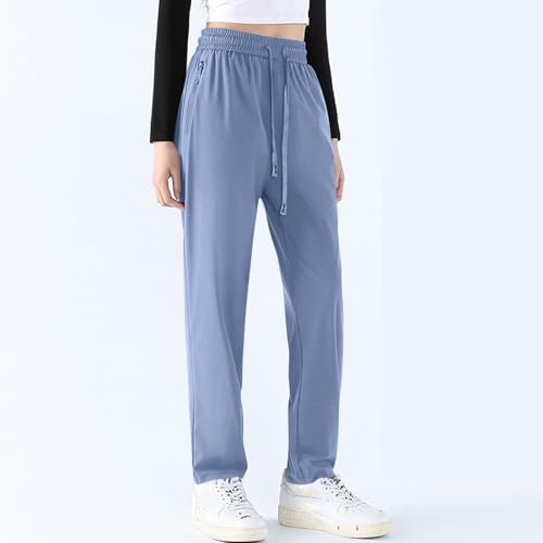 Beeswan Pants Stretch Active Workout 2025 Drawstring Summer Elastic Waist Quick Drying Straight Trousers3