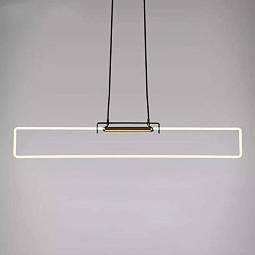 HAODAMAI Lustre plafonnier lampe LED Creative Pendentif nordique Lustre Cuisine contemporaine Lampe suspendue Hauteur ajustable