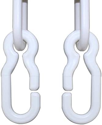 Delineator Set 4 Pcs Outdoor Warning Post with 3 Pcs 3Mtr Plastic Chain | 110x1200MM Sand Filled Weighted Base Channelizer Post | Reflective Stanchion Set Yellow with Attachable Plastic Chain