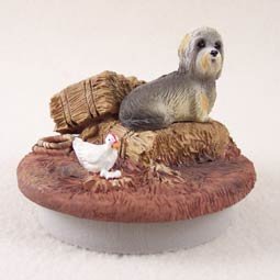 Conversation Concepts Miniature Dandie Dinmont Candle Topper Tiny One 