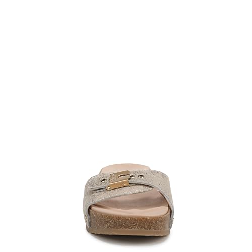 Dr. Scholl's Women's Original Flex Slide Sandal, Gold Metallic, 8.52