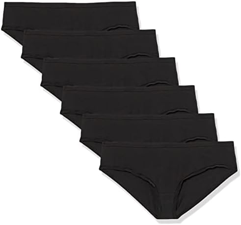 Amazon Essentials Women’s Cotton Hipster Underwear (Available in Plus Size), Multipacks