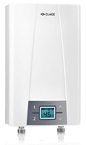 Aquecedor de água instantâneo Clage CEX Electronik MPS, compacto, controlado eletronicamente,