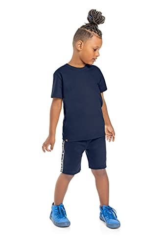 Bermuda Quimby 28651, meninos, Azul Escuro, 4