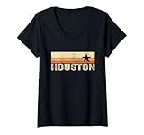 Photo Gallery donna vintage houston texas per texani e houstoniani maglietta con collo a v Photo Gallery donna vintage houston texas per texani e houstoniani maglietta con collo a v
