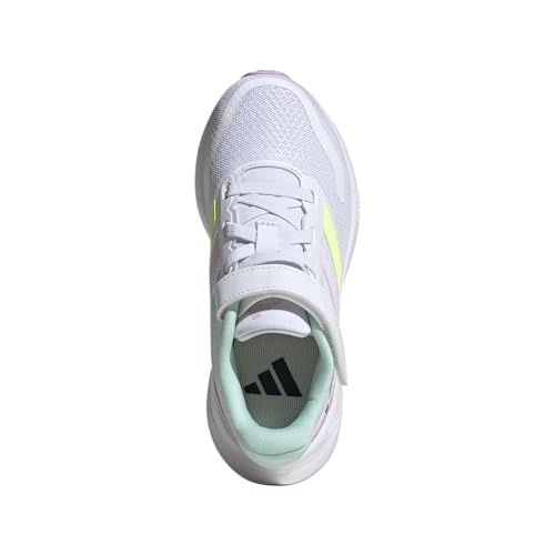 Image of adidas Kids' Marvel Run Falcon 5 Elastic Lace & Strap Shoe
