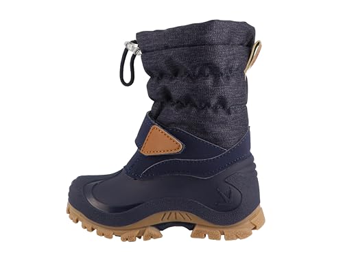 Lurchi Jungen 63l6013002 Schneestiefel, Navy, 35 EU