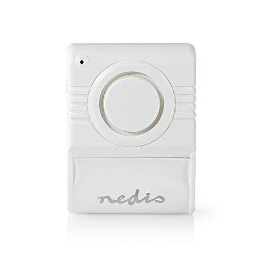 Nedis Alarma de Rotura de Cristal Sirena Incorporada Sen