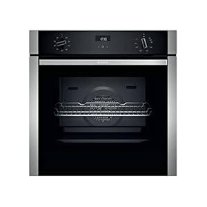 NEFF B1ACE4HN0B N50 Single Oven with Circotherm and Cliprails, Stainless Steel