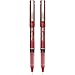 PILOT Precise V5 Stick Liquid Ink Rolling Ball Stick Pens, Extra Fine Point (0.5mm) Red Ink, 2-Pack (25003)
