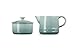 Le Creuset Stoneware Signature Cream & Sugar Set, Sea Salt