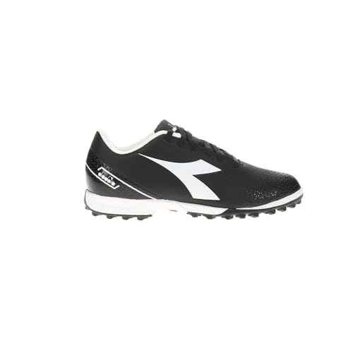 Diadora Kids Boys Pichichi 6 Turf Soccer Cleats - Black, White - Size 6.5 M