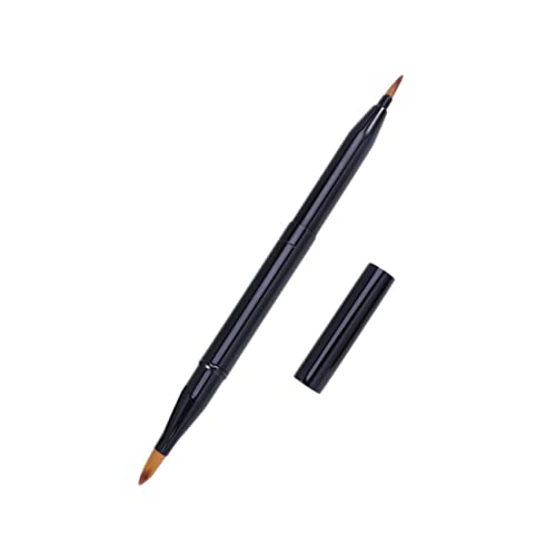 TOVINANNA Lip Brush for Lipstick Double Ended Lip Brush Lip Brushes Retractable Lip Brushes Essential Makeup Tool for Gloss Full Lips