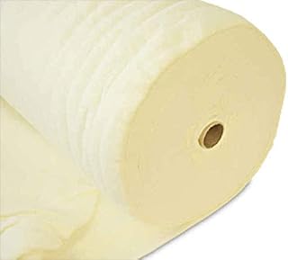 Premium Natural 100% Cotton Wadding Extra Soft Batting Quilting Patchwork Crafts (50cm x 110cm)