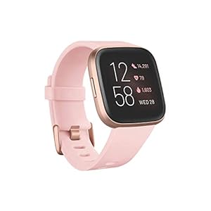 Fitbit Versa 2 Health & Fitness Smartwatch with Voice Control, Sleep Score & Music