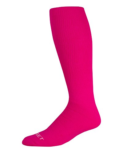 Hot Pink All Sport Athletic Socks For Awareness (Large 10-13)