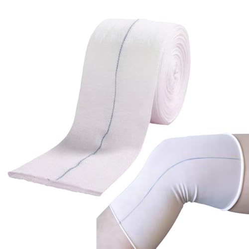 Daryunk Tubular Bandages 7.5cm x 5m Reusable Elastic Bandage Stretchable Bandages Used for Leg Knee Muscle Support