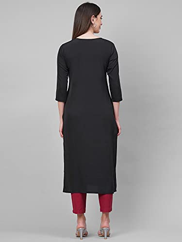 Image of ANNI DESIGNER Women's Crepe Regular Kurta