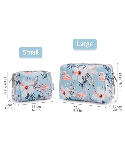 image for Narwey Cute Makeup Bag Travel Cosmetic Bag Organizer Toiletry Bag Make