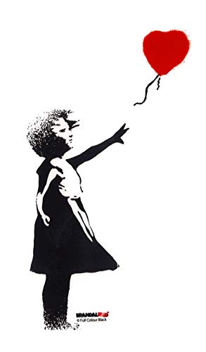 Banksy バンクシー 「Bubble Girl」シリアル サイン 書類付き Banksy バンクシー 「Bubble Girl」シリアル サイン 書類付き