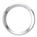Aluminiumlegierung Blau Rot Silber Dekorationsring Lenkradverkleidung Kreisaufkleber Für BMW M3 M5 E36 E46 E60 E90 E92 X1 F48 X3 X5 X6 Auto-Styling (Color : Silber)