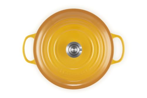 Image of Le Creuset Enameled Cast Iron Signature Round Dutch Oven, 7.25 qt., Nectar