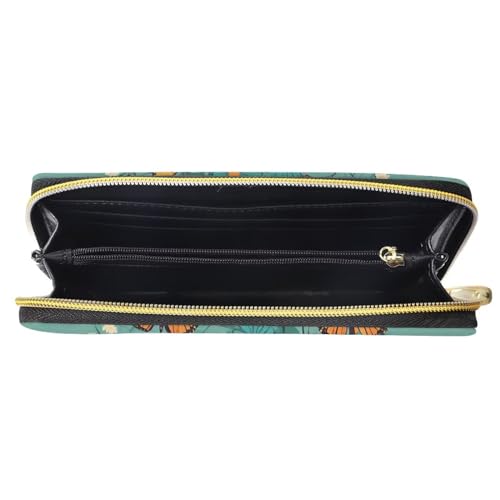 Mumeson Boho Style Women Travel Wallet Long Coin Purse Clutch Cell Phone Case4