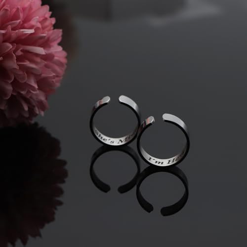 Gay Couple Gifts Gay Couple Ring Set of 2 LGBT Gift Valentines Day Wedding Gifts4