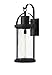 Z-Lite 1 Light Outdoor Wall Sconce 569XL-BK, Black
