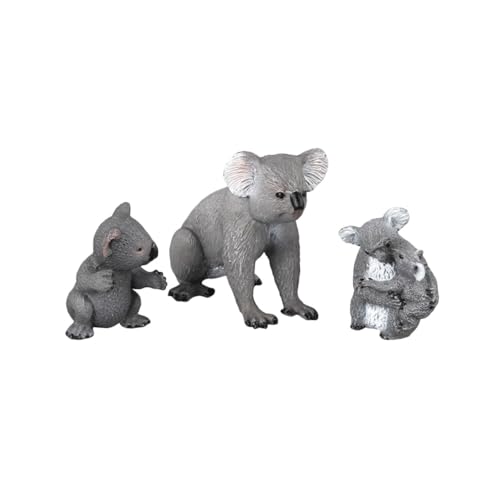 Figurines koala pour décoration de maison et chambre d'enfant