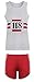 Produktbild Erwachsene 118 Weste Top & Shorts Set Marathon Retro TV Kostüm Unisex Kostüme - Herren (Weste + Shorts), MEN XLARGE