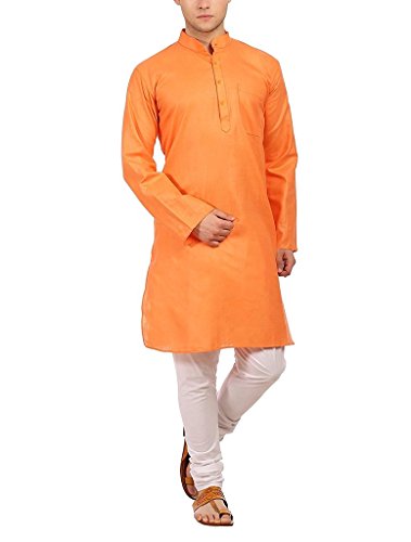 Churidar de algodón Royal Kurta para hombre en color blanco texturizado