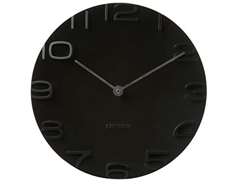 Karlsson KA5311BK Horloge Edge Noir avec...