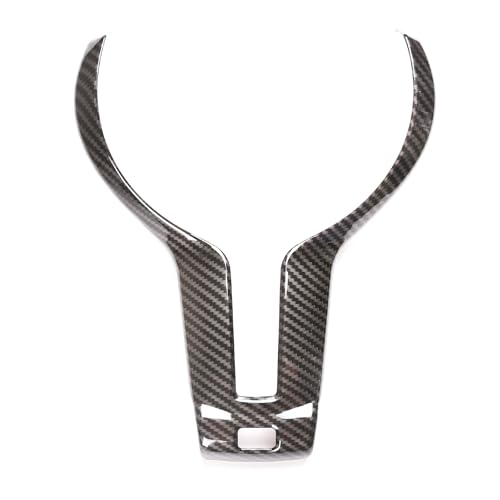 Steering Wheel Button Frame Cover Trim Compatible with BMW F80 M3 F82 F83 M4 F10 M5 F06 F12 F13 M6 F15 X5M F16 X6 Car Interior Steering Wheel Trim Cover Accessories