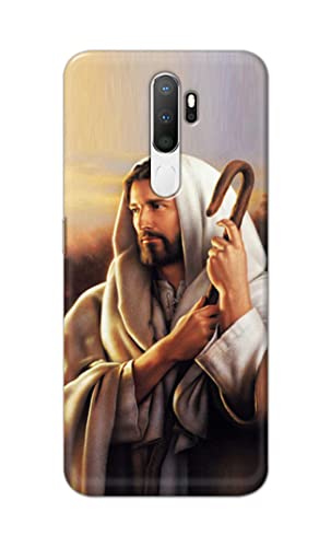 Image of PRINTFIDAA Catholic Image of Jesus Christ from Slovakia Hard Back Cover for Oppo A5 (2020) / Oppo A9 (2020) / Oppo A11x Back Cover -(P6) KAT1003
