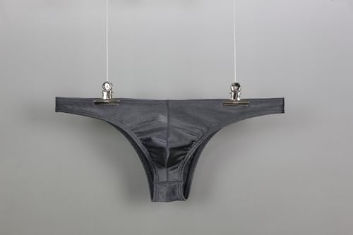 Gogobear Men's Sexy Low Rise Underwear Ultra-Thin Breathable Briefs Comfortable Invisible Underpants 3-6 Pack4