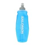 SALOMON(サロモン) ハイドレーション ボトル 折りたたみ 携帯 水筒 2022モデル SOFT FLASK 250ml/8oz 28 (ソフト フラスク 250/8 28) LC1986400 Free CLEAR BLUE