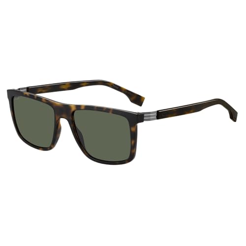 Lunettes de soleil BOSS 1699/S pour homme monture havane taille 56