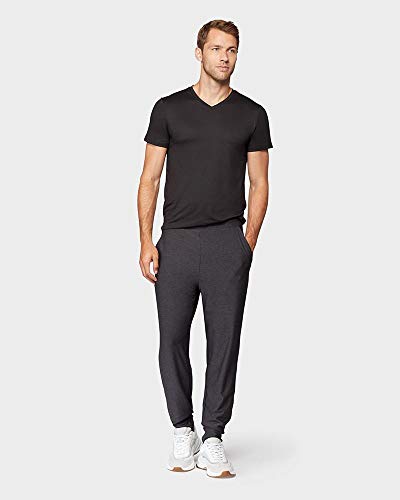 32 Degrees Men's Cool Classic Vneck T-Shirt | Anti-Odor | 4-Way Stretch | Moisture Wicking