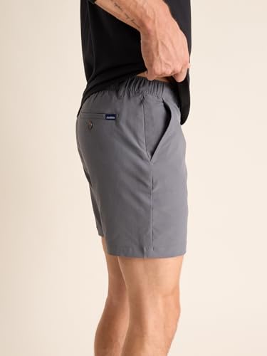 Image of Chubbies Everywear Men's Shorts - Mens Shorts Casual 6in Inseam, Elastic Waist, Water-Resistant, Zipper Pocket