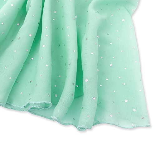 Image of EQSJIU Ballet Leotards for Girls with Removable Skirt Combo Tie Ruffle Sleeve Ballet Dance Dress Outfit 2-12 Years