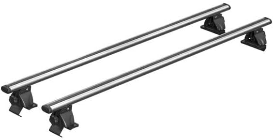 Black Horse Traveler aluminum Roof mounted cargo basket Rack (58"x15"x9") Silver Compatible with 13-23 Silverado 1500|15-26 Ford F-150|13-23 Ram 1500|19-23 Silverado 1500|2019-2023 Ram 1500-TRRB160S