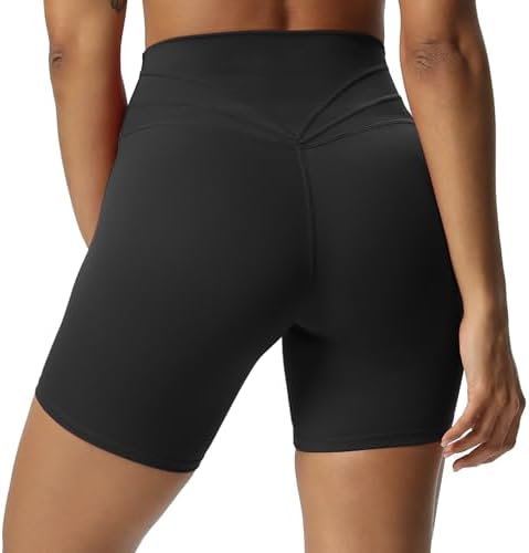 Aoxjox Women's Soft Yoga Shorts