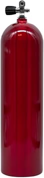 Catalina Cylinders 80 Cubic Foot Aluminum Scuba Cylinder with Sherwood Scuba Pro Valve K/DIN