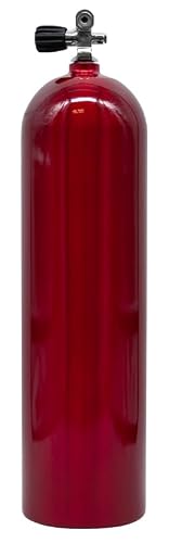 Catalina 80 cf Aluminum Tank Electric Red