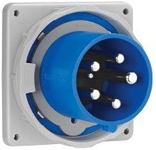 Cooper Wiring Devices AH560B6W Inlet Pin&SLV 60A 240/415V 4P5W WT RD