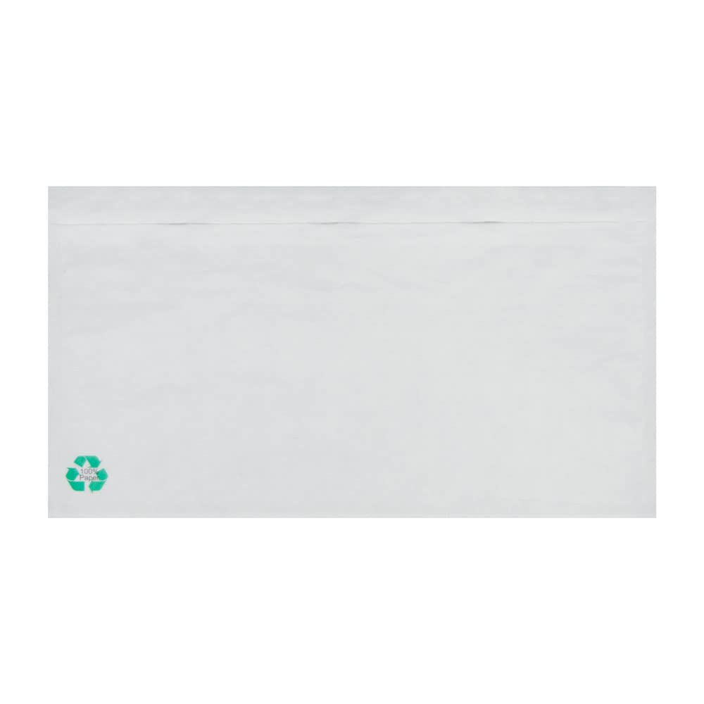 Bolsas Portadocumentos de Papel Transparente para Enviar Paquetes con Autocierre Adhesivo Fácil y Resistente. Bolsas de 240x135 para Embalaje de Correo y Envíos Seguros. 1000 uds.